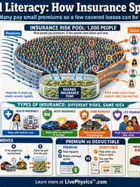 How Insurance Spreads Risk
