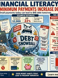 How Minimum Payments Increase Debt