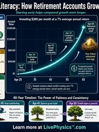How Retirement Accounts Grow Over Time