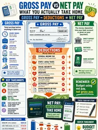 Financial Literacy: Gross Pay vs Net Pay