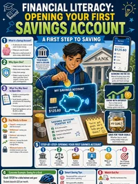 Financial Literacy: Opening Your First Savings Account
