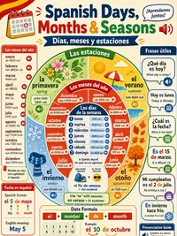 Spanish Days, Months, and Seasons