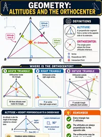 Geometry: Altitudes and the Orthocenter