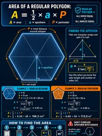 Geometry: Area of Regular Polygons