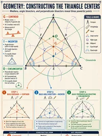 Geometry: Constructing the Triangle Centers