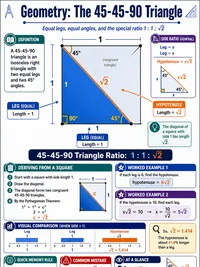 Geometry: The 45-45-90 Triangle