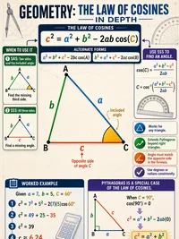 Geometry: The Law of Cosines in Depth