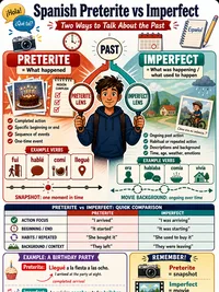 Foreign Languages: Spanish Preterite vs Imperfect