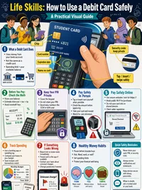 Life Skills: How to Use a Debit Card Safely