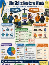 Life Skills: Needs vs Wants