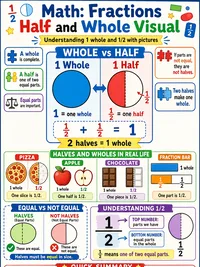 Fractions: Half and Whole