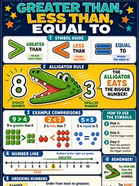 Math: Greater Than, Less Than, Equal To