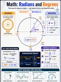 Math: Radians and Degrees