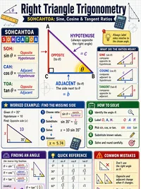 Math: Right Triangle Trigonometry (SOHCAHTOA)