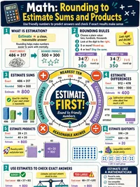 Math: Rounding to Estimate Sums and Products