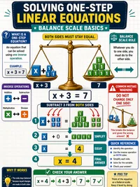 Solving One Step Linear Equations