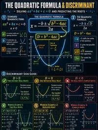 Math: The Quadratic Formula and Discriminant