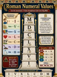 Roman numeral values
