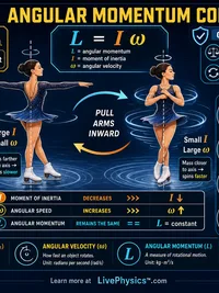 Physics: Angular Momentum Conservation