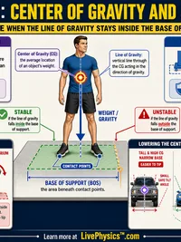 Physics: Center of Gravity and Stability