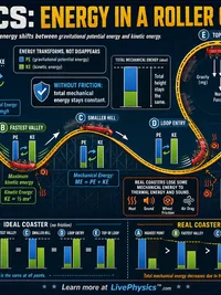 Physics: Energy in a Roller Coaster