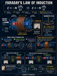 Physics: Faraday's Law of Induction