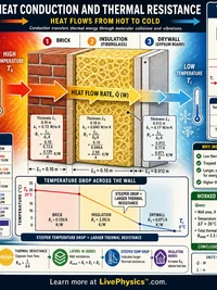 Physics: Heat Conduction and Thermal Resistance