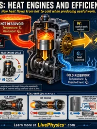 Physics: Heat Engines and Efficiency