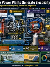 How Power Plants Generate Electricity