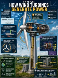 How Wind Turbines Generate Power