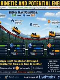 Physics: Kinetic and Potential Energy