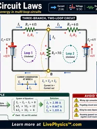 Physics: Kirchhoff's Circuit Laws