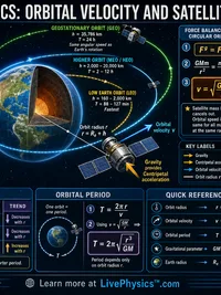 Physics: Orbital Velocity and Satellites