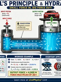 Physics: Pascal's Principle and Hydraulics