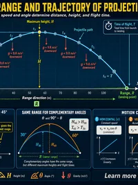 Physics: Range and Trajectory of Projectiles