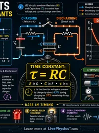 Physics: RC Circuits and Time Constants