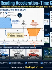 Physics: Reading Acceleration-Time Graphs
