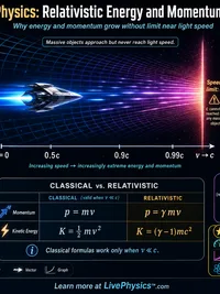 Physics: Relativistic Energy and Momentum