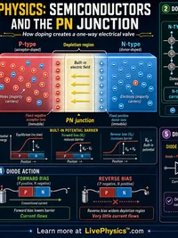 Physics: Semiconductors and the PN Junction