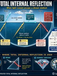 Physics: Total Internal Reflection