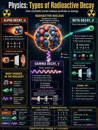 Physics: Types of Radioactive Decay