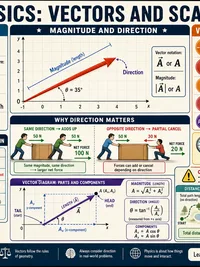 Physics: Vectors and Scalars