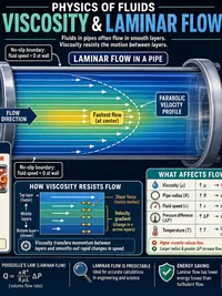 Physics: Viscosity and Laminar Flow