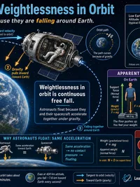 Physics: Weightlessness in Orbit