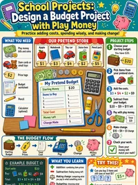 Design a Budget Project with Play Money