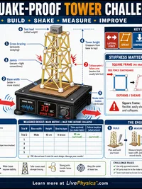 Earthquake-Proof Tower Challenge