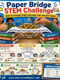 Paper Bridge STEM Challenge
