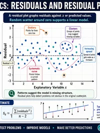 Statistics: Residuals and Residual Plots