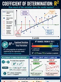 Statistics: The Coefficient of Determination (R-squared)