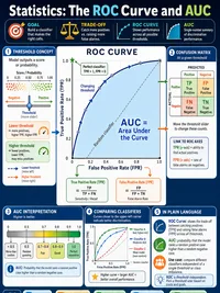 Statistics: The ROC Curve and AUC